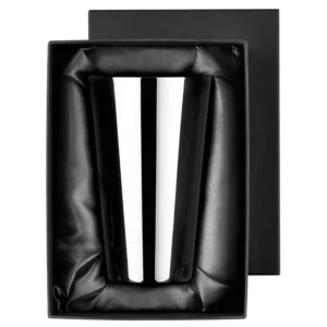 <BRILLIANT BLACK>2重ストレートカップ 250ml(貼箱入)