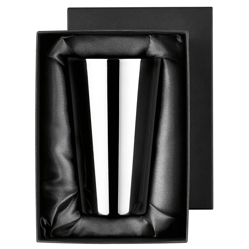 <BRILLIANT BLACK>2重ストレートカップ 250ml(貼箱入)
