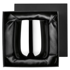 <BRILLIANT BLACK>2重ロックカップ 250ml(貼箱入)